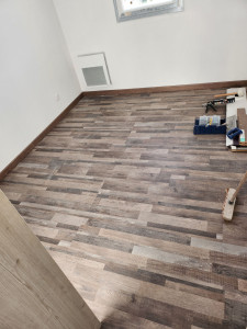 Photo de galerie - Pose de parquet - Revêtement de sol