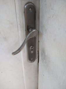 Photo de galerie - Ouverture et remplacement de cylindre
Avant 