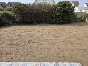 Photo de galerie - Préparation d'un sol avant engazonnement 