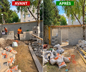 Photo de galerie - Entreprise de maçonnerie – Construction  Nous réalisons vos travaux depuis les fondations jusqu’aux finitions. Fondations, dalles béton, murs en parpaings, extensions et gros œuvre. Une équipe d’artisans travaille solide, propre et soigné.