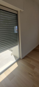 Photo de galerie - Motorisation + changement de volet ( tablier- coulisse ) 