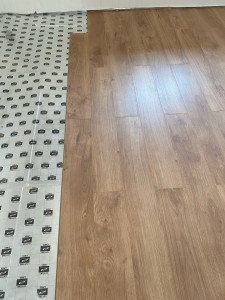 Photo de galerie - Pose de parquet - Revêtement de sol