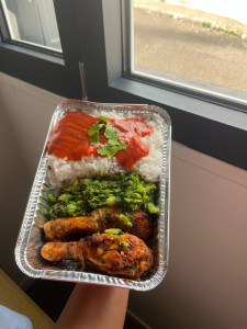 Photo de galerie - Riz - brocolis - poulet