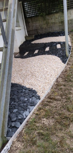 Photo de galerie - Création de massif minéraux.