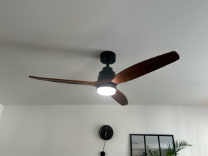 Photo de galerie - Installation d’un ventilateur de plafonds 