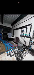 Photo de galerie - Installation machinerie complète 