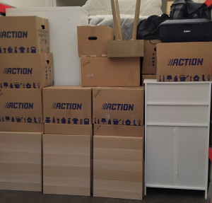 Photo de galerie - Déménagement 
Chargement/Déchargement 
Travail organisé
