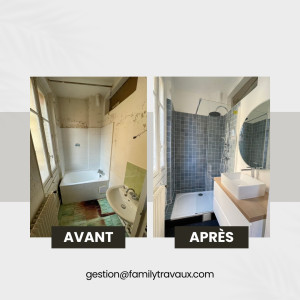 Photo de galerie - Rénovation salle d'eau