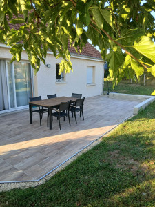 Photo de galerie - Réalisation terrasse béton (Après)