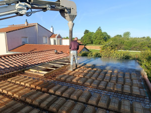 Photo de galerie - Coulage dalle béton