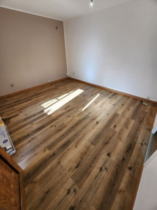 Photo de galerie - Pose de parquet lame pvc