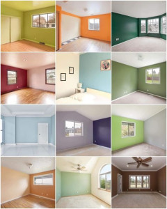 Photo de galerie - Ce guide d'inspiration présente douze palettes de couleurs uniques pour métamorphoser le style de votre intérieur. Entre teintes pastel apaisantes, couleurs vives stimulantes et nuances sombres sophistiquées, chaque pièce trouve son ambiance idéale.