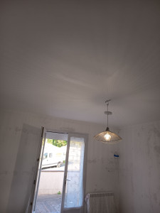 Photo de galerie - Remise en état d'un plafond 