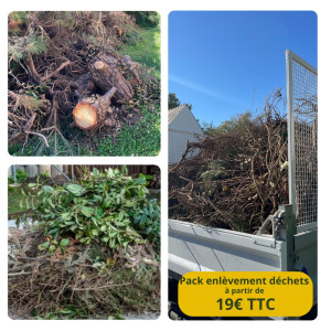 Photo de galerie - Ramassage et enlèvement de déchets verts à Basse Goulaine