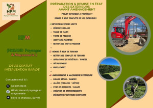 Photo de galerie - Flyers paysagiste