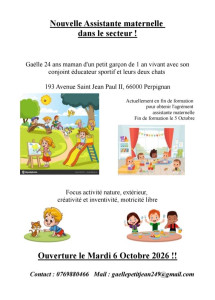 Photo de galerie - Assistante maternelle agréée 