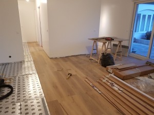 Photo de galerie - Pose de parquet - Revêtement de sol