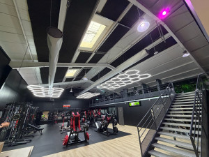 Photo de galerie - Éclairage salle de sport