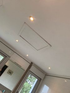 Photo de galerie - Installation des spot 