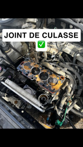 Photo de galerie - Remplacement joint de culasse✅