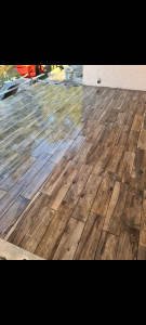 Photo de galerie - Pose imitation  parquet 