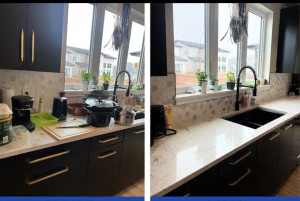 Photo de galerie - Je propose des prestations de ménage soignées et adaptées à vos besoins : nettoyage de la cuisine, salle de bain, salon, chambres et sols. Sérieuse, soigneuse et ponctuelle, je veille à laisser votre intérieur propre et agréable