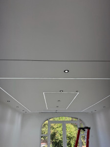 Photo de galerie - Installation des luminaires 