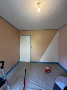 Photo de galerie - Réalisation de peinture dans une chambre 