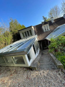 Photo de galerie - Terrasson, goudron refait en zinc