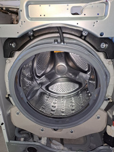 Photo de galerie - Changement de manchette lave linge 