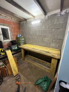 Photo de galerie - Création d’établie + ajout d’un éclairage 