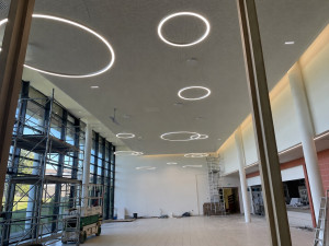 Photo de galerie - Pose de luminaires, prises, borne de voiture électrique…