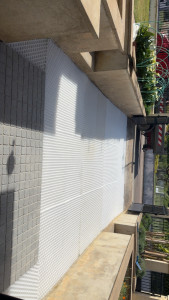 Photo de galerie - Pose de paver et de nid d’abeille 