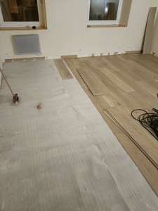 Photo de galerie - Pose de parquet - Revêtement de sol