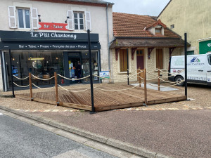 Photo de galerie - Création terrasse complète 