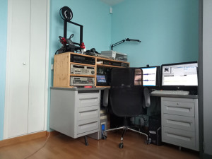 Photo de galerie - Banc de montage et numérisation