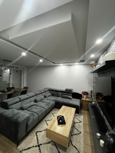 Photo de galerie - Faux plafond avec décaissement et led intégré