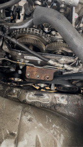 Photo de galerie - Changement chaîne distribution 