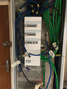 Photo de galerie - Câblage Tableau électrique + communication 