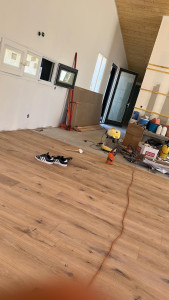 Photo de galerie - Pose de parquet 