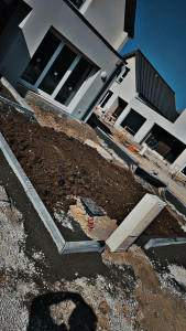 Photo de galerie - Pose de bordure 