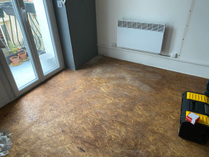 Photo de galerie - Création de ligne électrique radiateur et prise 