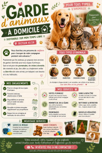 Photo de galerie - Garde d’animaux 