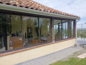 Photo de galerie - Nettoyage baie vitrée 