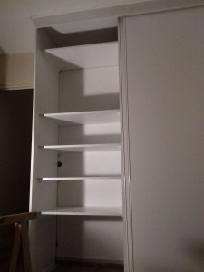 Photo de galerie - Placard sûr mesure en medium 