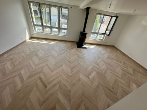 Photo de galerie - Pose de parquet point hongrie