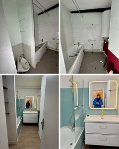 Photo de galerie - Salle de bain refaite a neuf