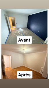 Photo de galerie - Rénovation de peinture intérieure