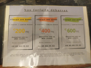 Photo de galerie - Nos forfaits débarras vide cave vide maison 