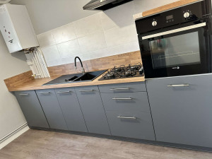 Photo de galerie - Pose d'une cuisine équipée 